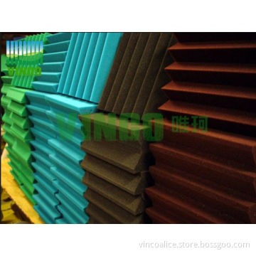 Colored Acoustical Wedge Foam for bar, night club, disco, studio, recording room